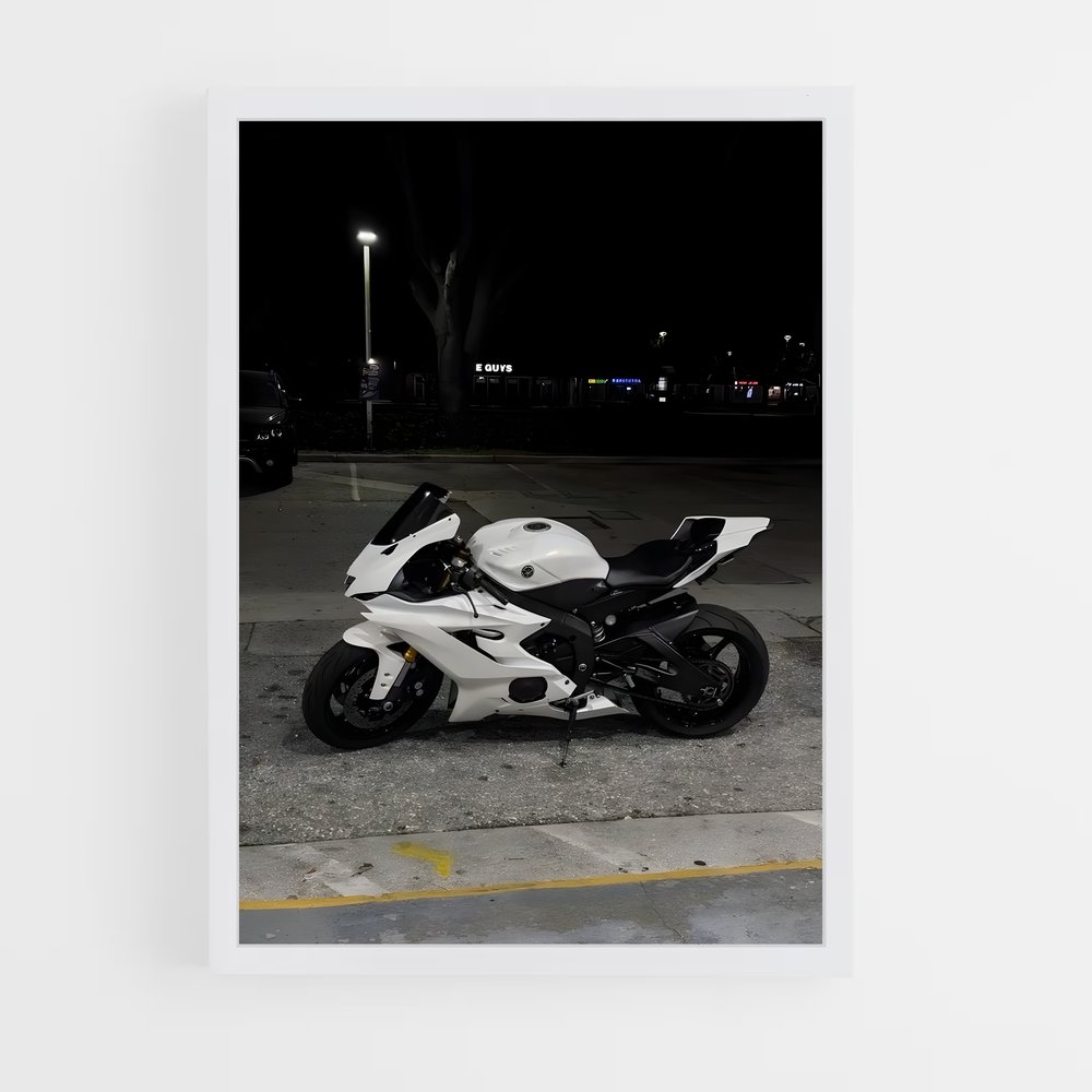 Poster Ride White – affiche Beta (vue 3)